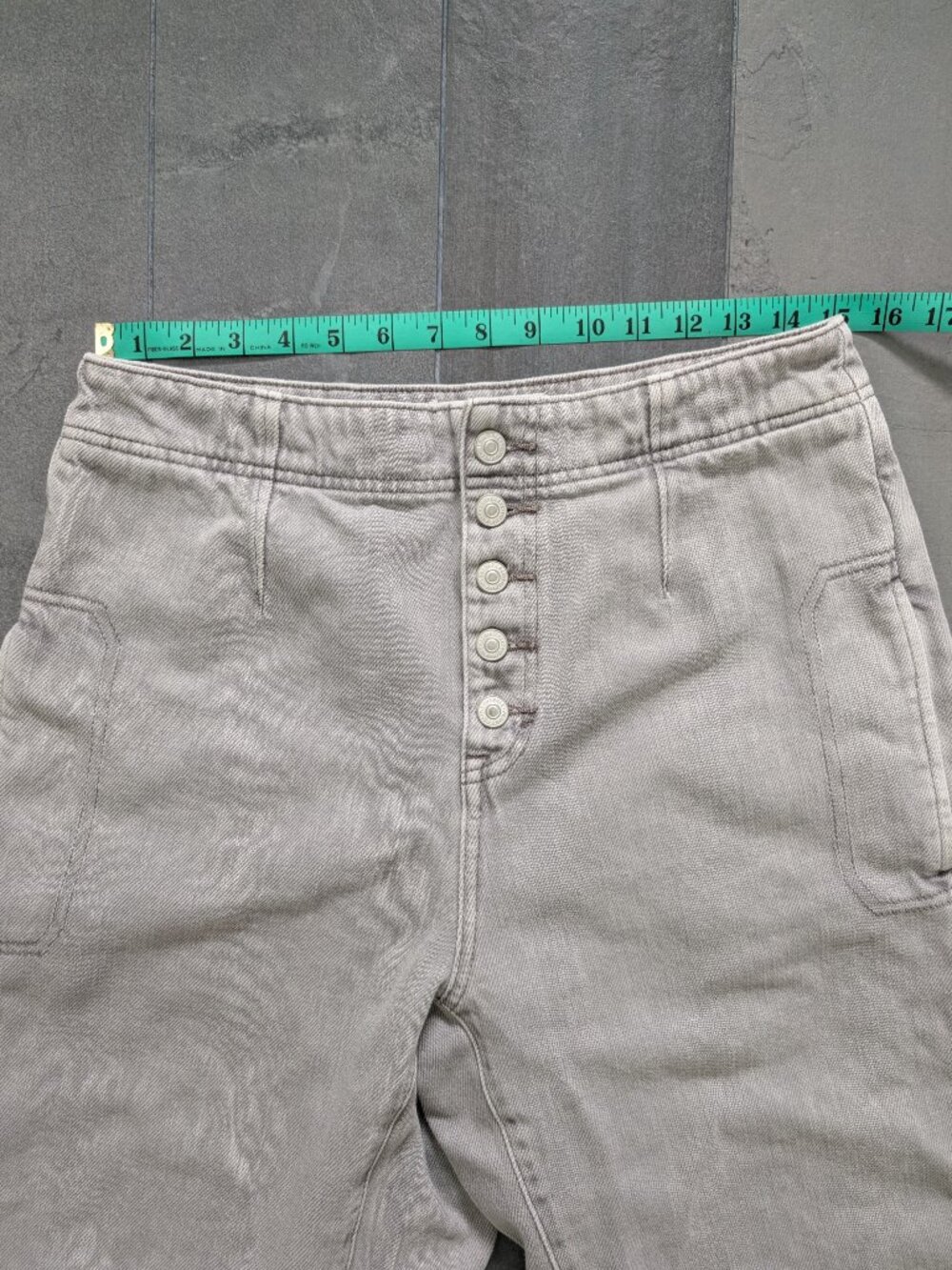 Free People Osaka barrel leg jeans - 29 - gray - Picture 8 of 10